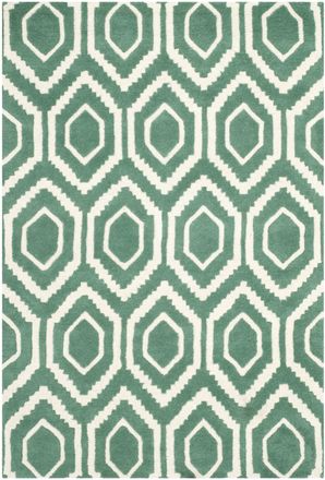 Safavieh Alfombra lana blu/neutrale 122 x 183 cm