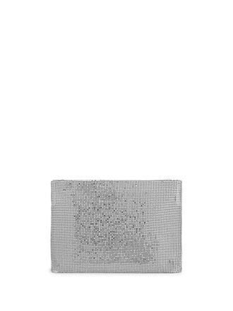 Paco Rabanne mesh pouch - women - Brass - One Size - Silver