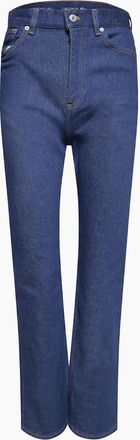 Lacoste Womens High-Waisted Flared Jeans - Blue - Size: 10/32in