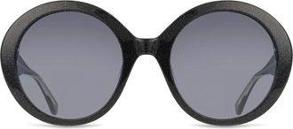 Kate Spade New York Zya/G/S Asian Fit 807/9O Womens Sunglasses Black Size 55