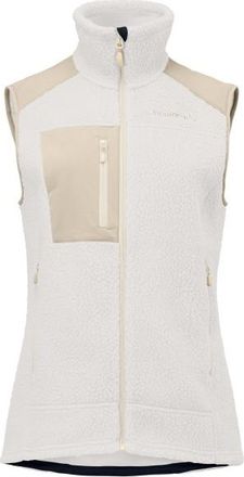 Norr&oslash;na Trollveggen Warm3 Vest Fleecegilet f&uuml;r Damen | wei&szlig;