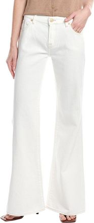 7 For All Mankind Spencer Milky Way Flare Jean