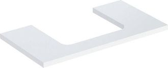 Keramag Keramag - Placa De Lavabo Geberit One, Recortable En El Centro, Para Lavabo