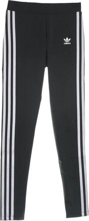 adidas Legging met Elastische Tailleband en 3 Strepen - Dames - Leggings - Zwart - 2XL - Polyester - Broeken
