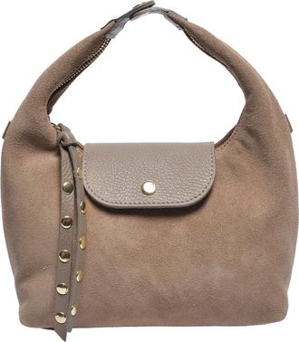 Anna Luchini Beige Rundleer Tas