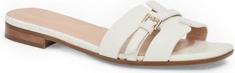 Bruno Magli Farra Slide Sandal in Bone Leather at Nordstrom, Size 10.5