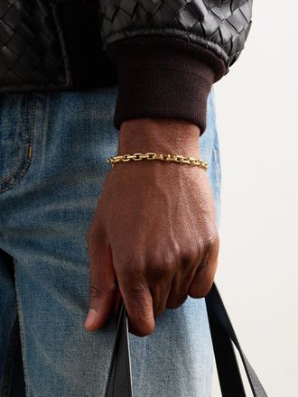 David Yurman Streamline Link 18-Karat Gold Chain Bracelet