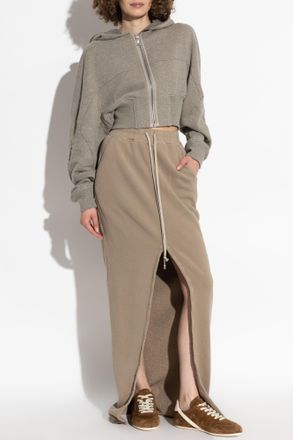 Rick Owens Skirt Phleg, Womens, Beige