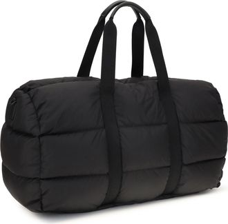 Moncler Mens Duffle Weekend Bag Caradoc Black Shoulder