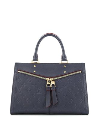 Louis Vuitton Borsa tote Sully PM in pelle Empreinte con monogramma - Blu