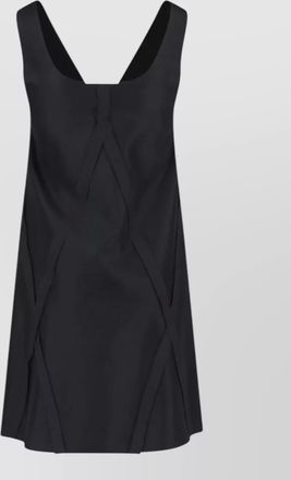 Maison Margiela knee length dress a line v neckline