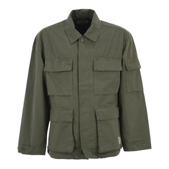 Carhartt Work in Progress Jassen, Heren, Groen, M, Katoen, Manderson Jacket