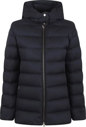 Herno hooded zip jacket - Blue