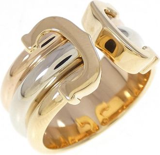Cartier Yellow Gold (18K) Pink Gold (18K) White Gold (18K) Band Ring (Pre-Owned)