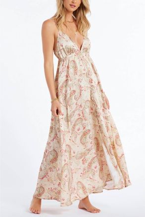 Bishop + Young Womens Sabrina Maxi Dress In Paisley Print