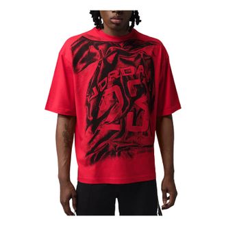Nike Jordan Sport Dri-FIT T-Shirt University Red Black IM7629-657