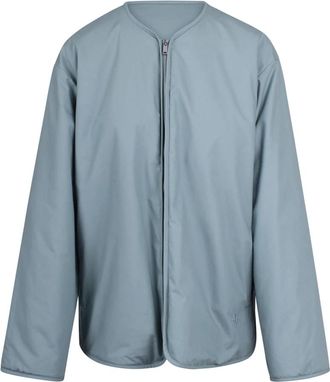 Jil Sander Jassen, Dames, Blauw, M, Katoen, Padded Liner