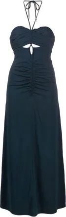 Self Portrait Gray Viscose Casual Womens Dress
