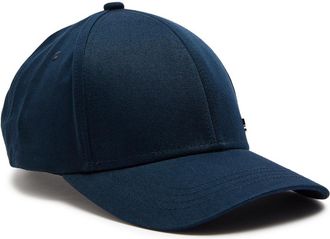 BOSS Boss Logo-appliqu&eacute;d Canvas cap - Navy - One Size