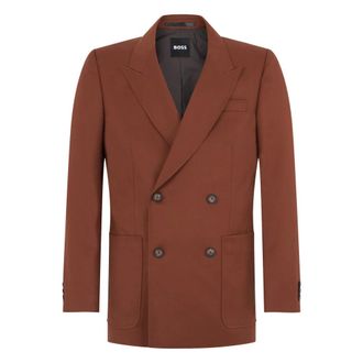 HUGO BOSS Hombre, Chaquetas, Marr&oacute;n, Talla: L