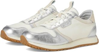 Vionic Monarch Running Inspired Shoes Womens Shoes Silver Ivory : 6.5 M, Leather