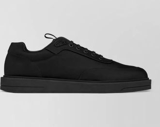 Saint Laurent leather lace-up sneakers