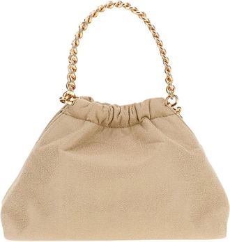 Stella McCartney Falabella Mini - Dames - Handtassen - Beige - ONE Size - Polyester - Tassen