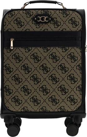Guess Samantha 18 In 8-Wheeler - unisex - Handbagage koffer - Zwart - ONE Size - Koffers