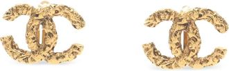 Chanel Orecchini con logo Coco Moark 1986-1988 - Oro
