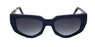 Silvian Heach Anissa 20107 Womens Sunglasses Blue Size 50