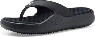 Under Armour Ignite Pro 8 Flip Flops Womens Sandals Black/Black/White : 10 B - Medium, Synthetic
