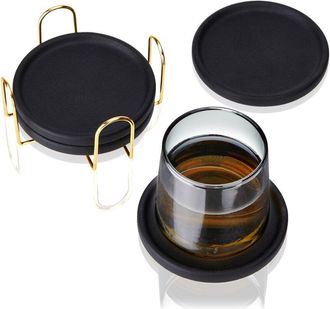 Viski Set Of 4 Earthenware Coasters