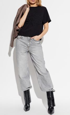 AllSaints T-shirt Lisa, Womens, Black