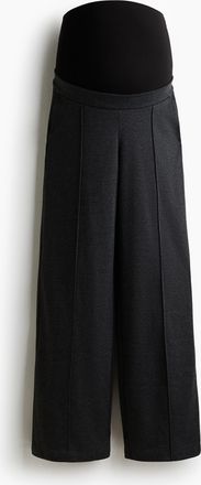 H&M MAMA Hose mit Falten - Grau