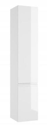 OEM Columna De Ba&ntilde;o Suspendida, Blanco Brillo, 157x30 Cm, Modus