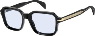 Eyewear by David Beckham 7147/S Zonnebril - Heren - Zonnebrillen - Zwart - 52 MM - Accessoires