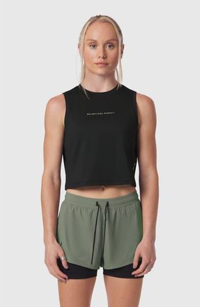 ASRV Womens AeroSilver Tank Top in Black rp at Nordstrom, Size X-Small