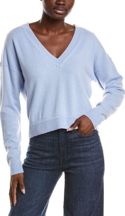 Naadam Naadam Cashmere Cropped V-Neck Pullover