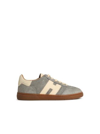 Hogan Cool Grey Suede Sneakers