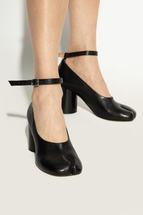 Maison Margiela Heeled Shoes With Tabi Cut-out, Womens, Black