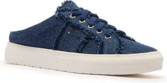 FRANKiE4 Lincoln Mule in Denim Canvas at Nordstrom, Size 9.5