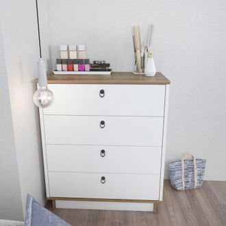 Decorotika Sahra Modern Chest of Drawers in Beige