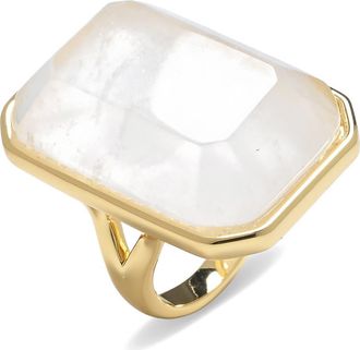 Eye Candy Los Angeles Nara Statement Ring in Gold at Nordstrom Rack