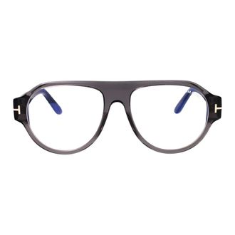 Tom Ford Ft6178-B Optisch Montuur - Heren - Accessoires - Grijs - Maat: 54 MM