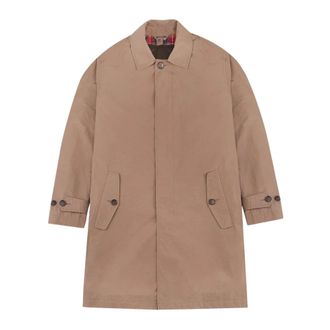 Baracuta G10 Detachable Trenchcoat - Heren - Mantels - Beige - Maat: S Katoen