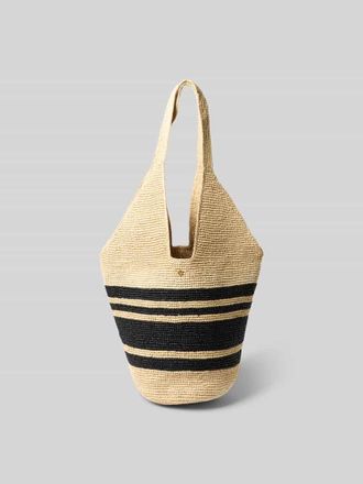 Anine Bing Handtasche in Flecht-Optik in Beige, Gr&ouml;&szlig;e 1