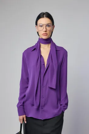 Balenciaga Scarf Shirt