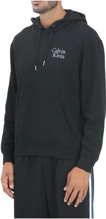 Calvin Klein Jeans Hoodie - Heren - Sweatshirts & Hoodies - Zwart - Maat: 2XL Katoen