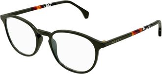 Gucci Accessoires, unisex, Groen, ONE Size, Gg 0551O Optisch Montuur