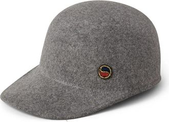 Busnel Felted Cap - Dames - Petten - Grijs - M - Wol - Accessoires